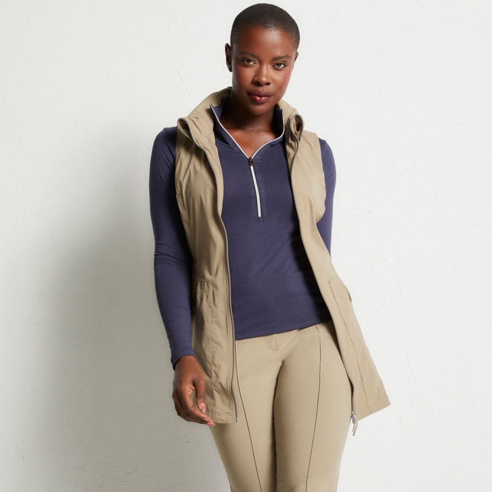 Anatomie Tan Vest for Women